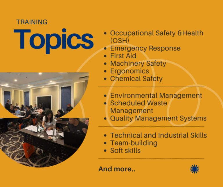 In-house training Malaysia 2026 by MySHEQA